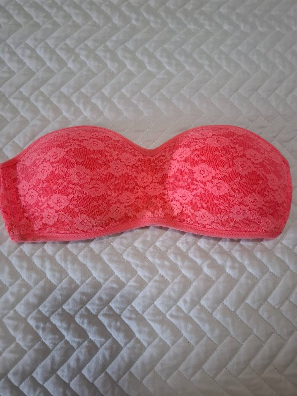 Victoria's Secret PINK Collection Lace Bandeau Bra - Lightly Padded